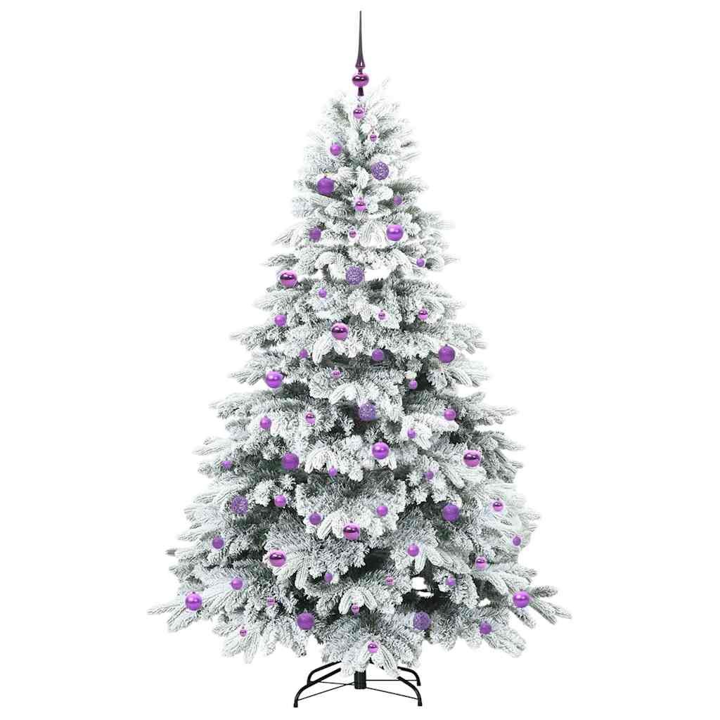 Sapin de Noël artificiel avec 300 LED Vert 210 cm PE et PVC - XIOS
