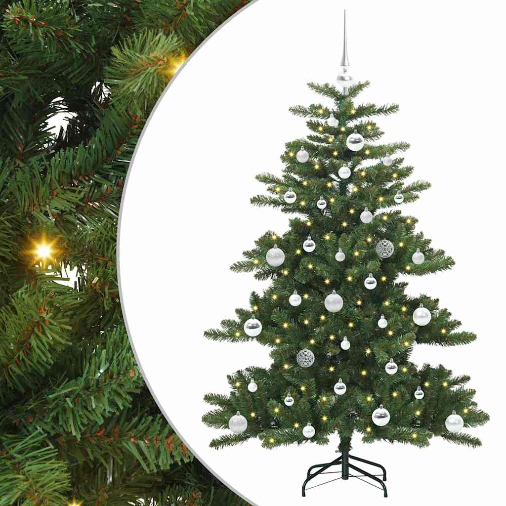 Sapin de Noël Artificiel à Branches Articulées Vert 150 cm PVC - XIOS