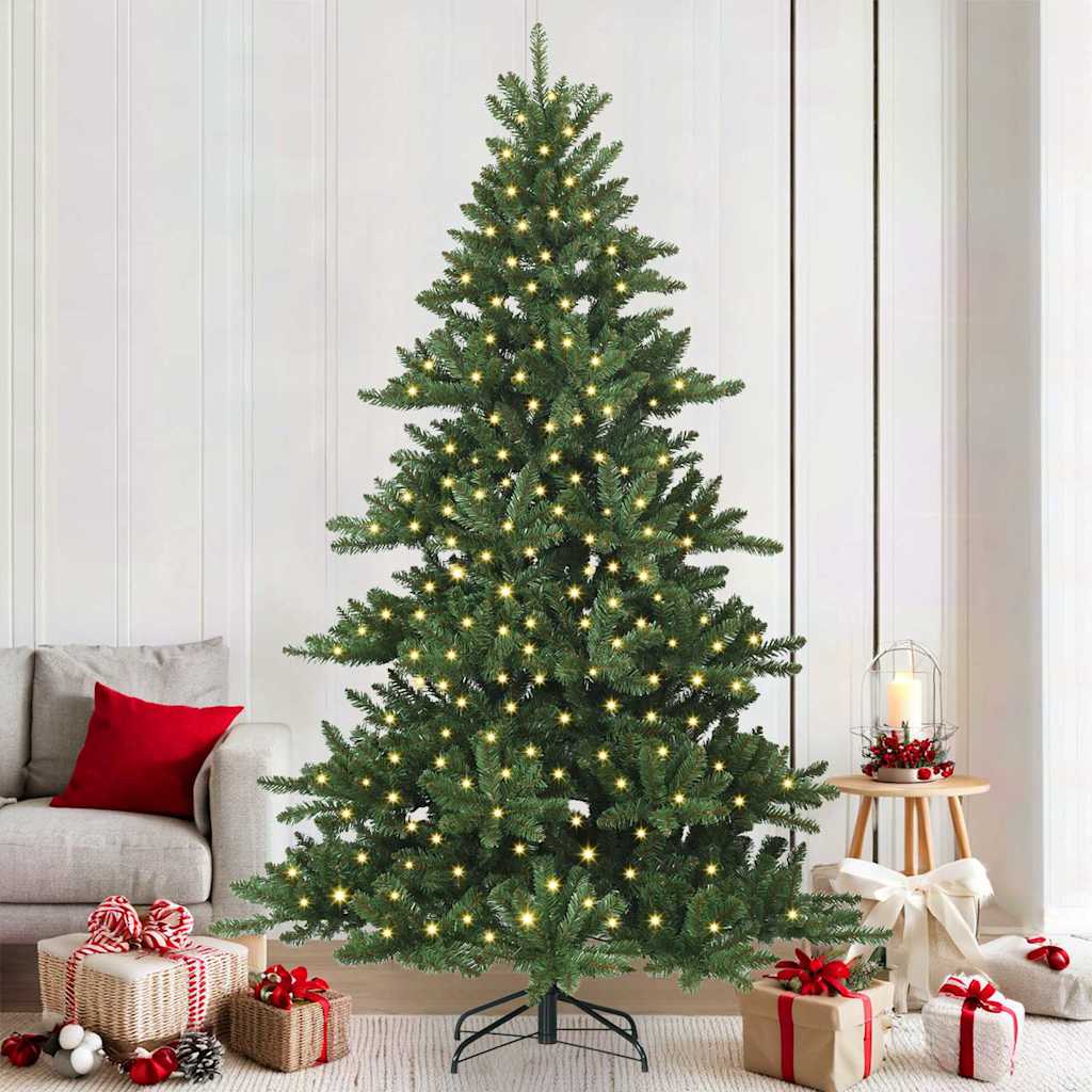 Sapin de Noël Artificiel à Branches Articulées Vert 210 cm - XIOS