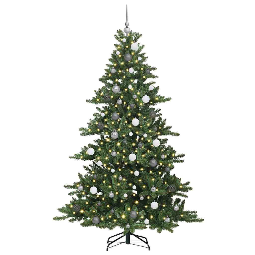 Sapin de Noël Artificiel à Branches Articulées Vert 210 cm