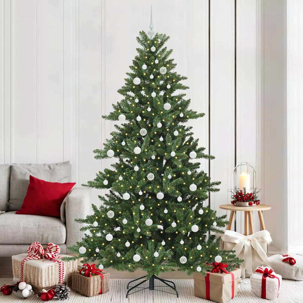 Sapin de Noël Artificiel à Branches Articulées Vert 210 cm PVC - XIOS