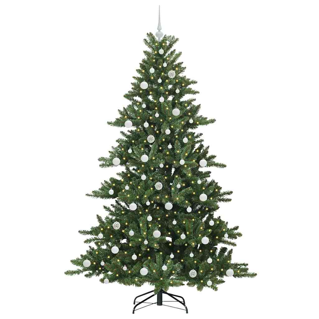 Sapin de Noël Artificiel à Branches Articulées Vert 210 cm PVC - XIOS