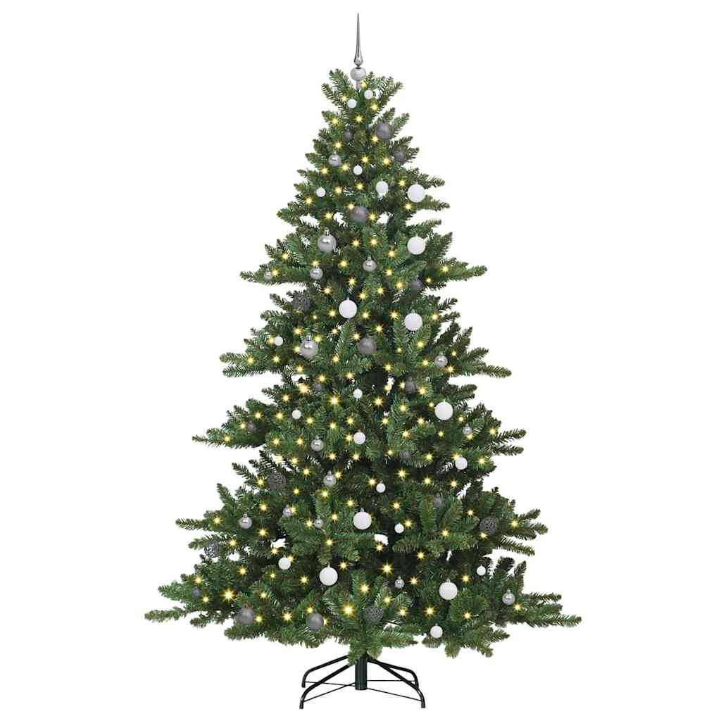 Sapin de Noël Artificiel à Branches Articulées Vert 240 cm