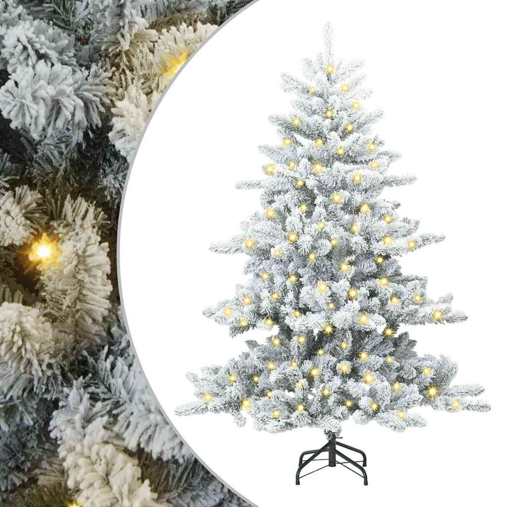 Sapin de Noël Artificiel à Branches Articulées Blanc 150 cm - XIOS