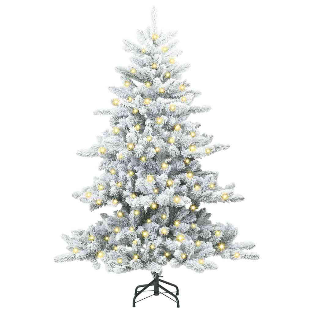 Sapin de Noël Artificiel à Branches Articulées Blanc 150 cm - XIOS
