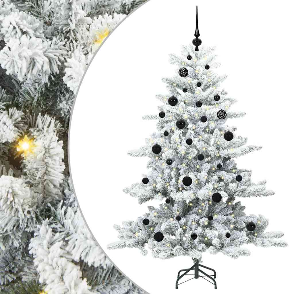 Sapin de Noël Artificiel à Branches Articulées Blanc 150 cm - XIOS