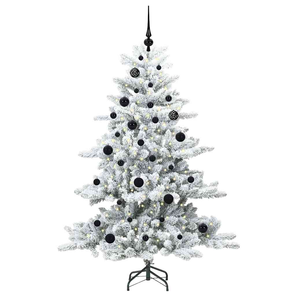 Sapin de Noël Artificiel à Branches Articulées Blanc 150 cm - XIOS