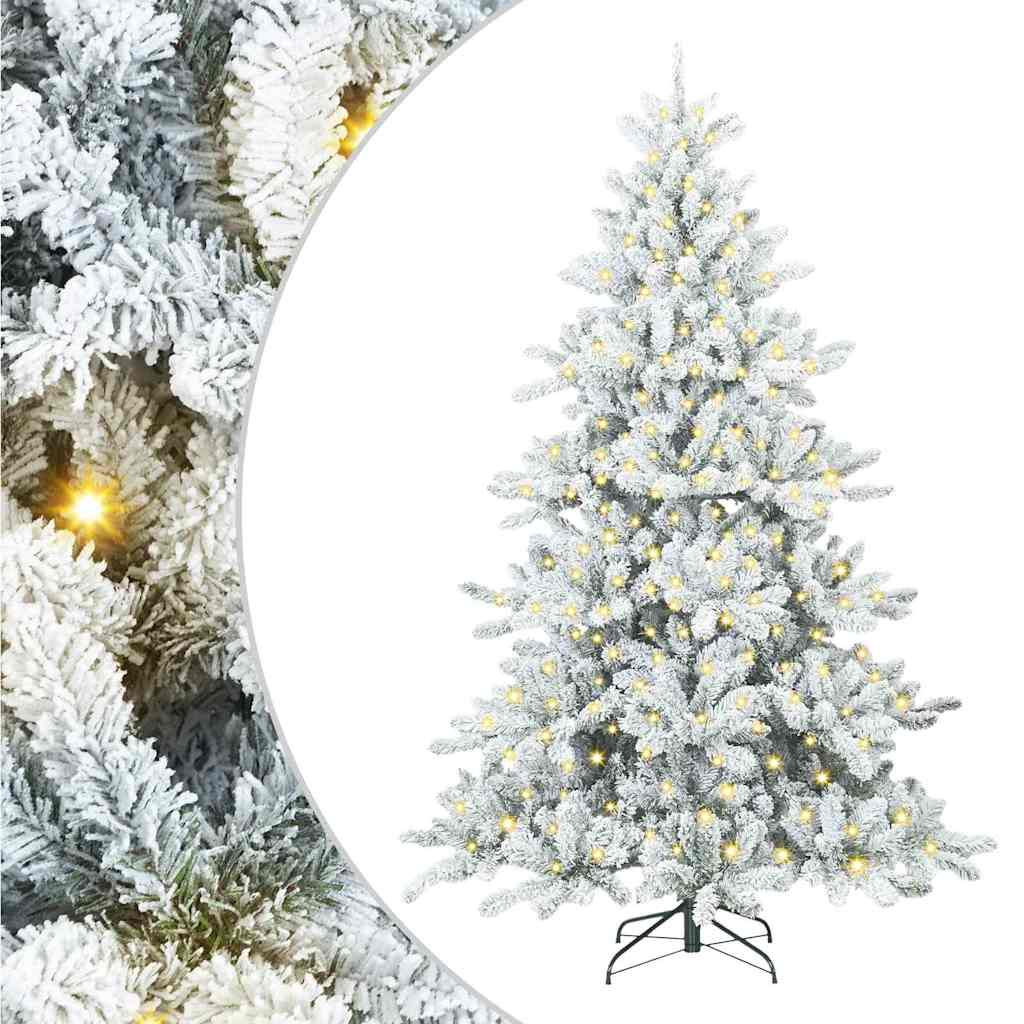 Sapin de Noël Artificiel à Branches Articulées Blanc 180 cm - XIOS