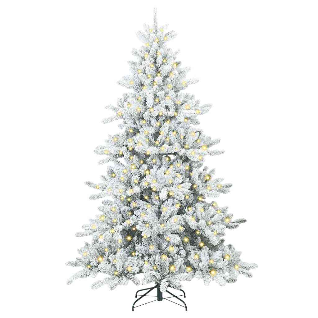 Sapin de Noël Artificiel à Branches Articulées Blanc 180 cm - XIOS