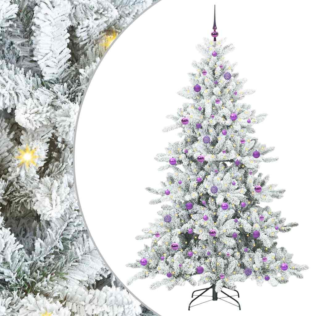 Sapin de Noël Artificiel à Branches Articulées 210 cm PVC - XIOS