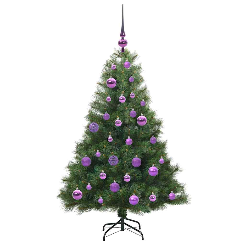 Sapin de Noël artificiel avec 150 LED Vert 120 cm PE et PVC - XIOS
