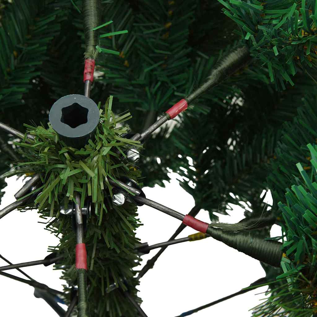 Sapin de Noël artificiel avec 150 LED Vert 150 cm PE et PVC - XIOS