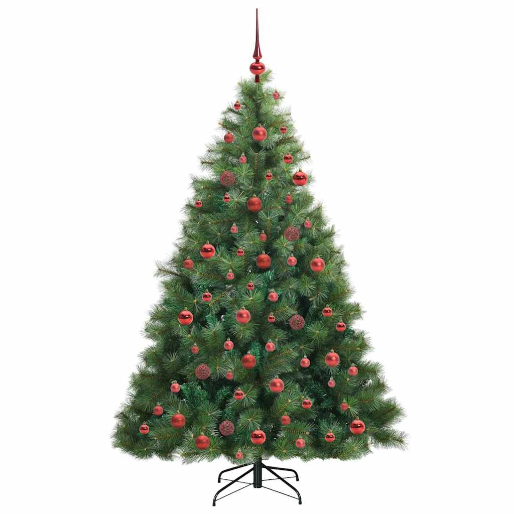 Sapin de Noël artificiel avec 300 LED Vert 180 cm PE et PVC - XIOS
