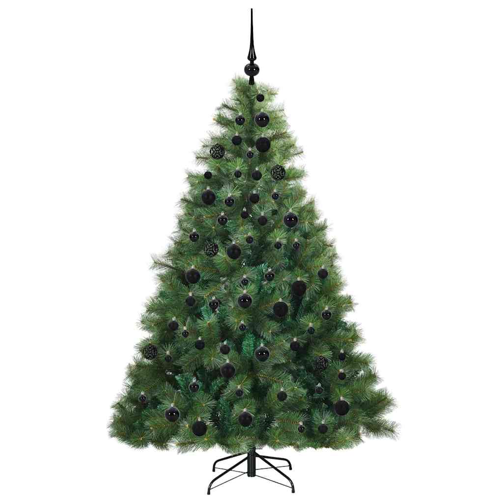 Sapin de Noël artificiel avec 300 LED Vert 180 cm PE et PVC - XIOS