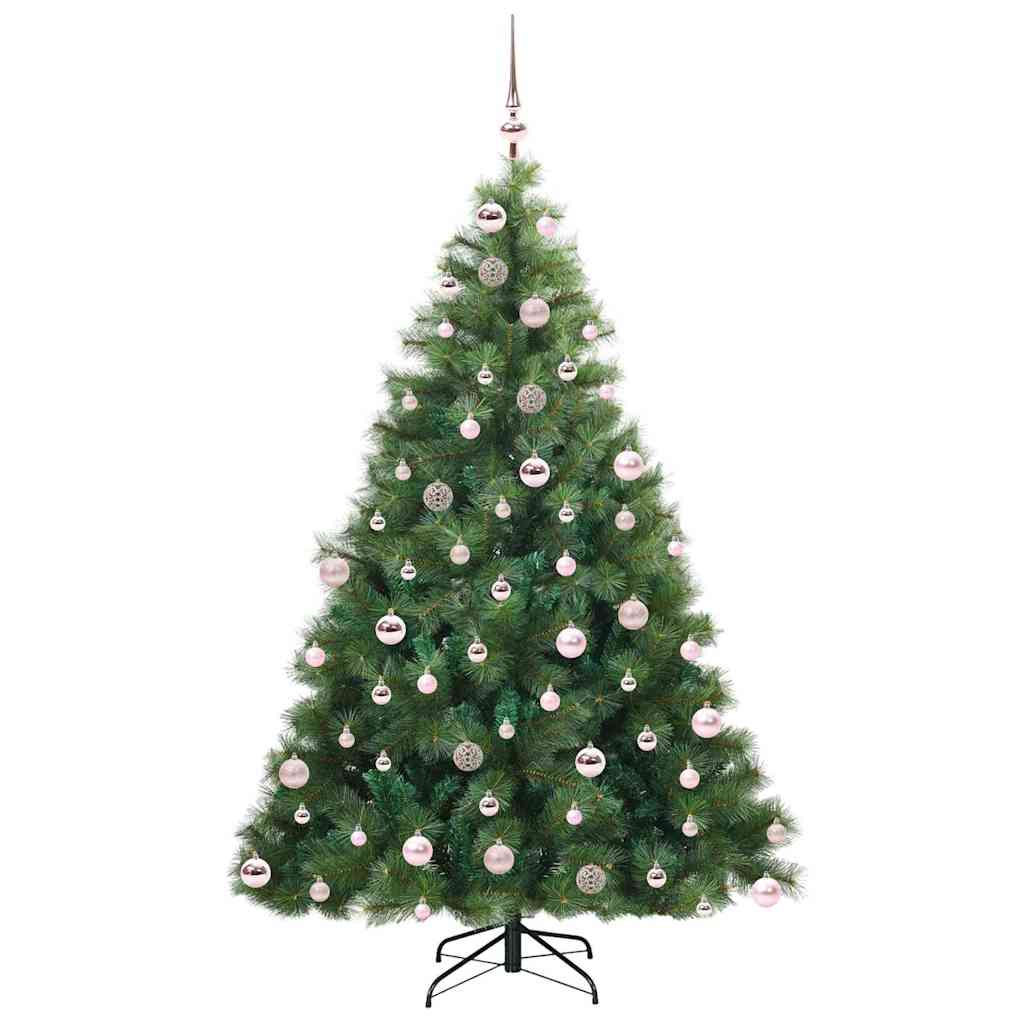 Sapin de Noël artificiel avec 300 LED Vert 180 cm PE et PVC - XIOS