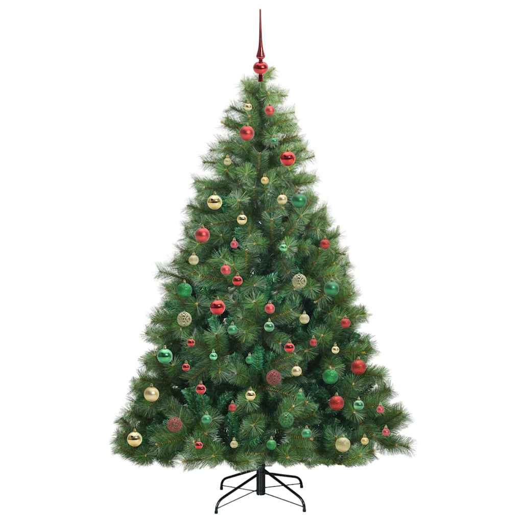 Sapin de Noël artificiel avec 300 LED Vert 180 cm PE et PVC - XIOS