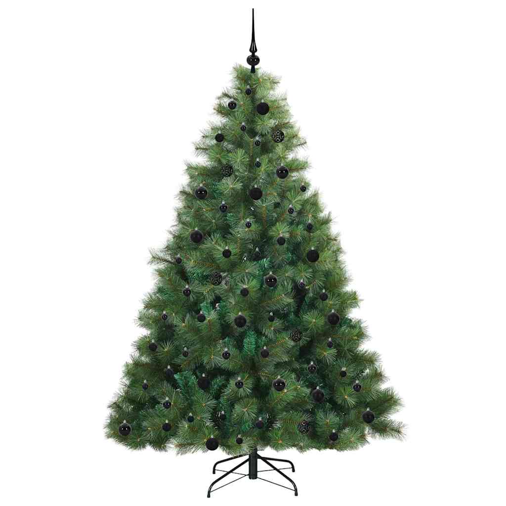 Sapin de Noël artificiel avec 300 LED Vert 210 cm PE et PVC - XIOS