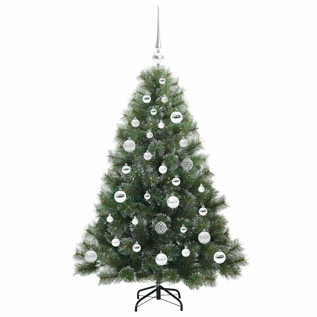 Sapin de Noël artificiel avec 150 LED Vert 120 cm PE et PVC - XIOS