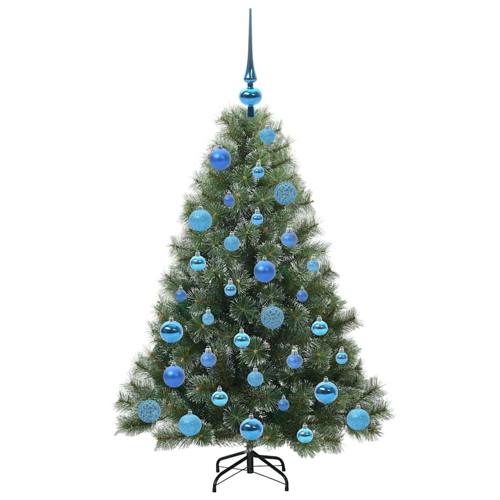 Sapin de Noël artificiel avec 150 LED Vert 120 cm PE et PVC - XIOS