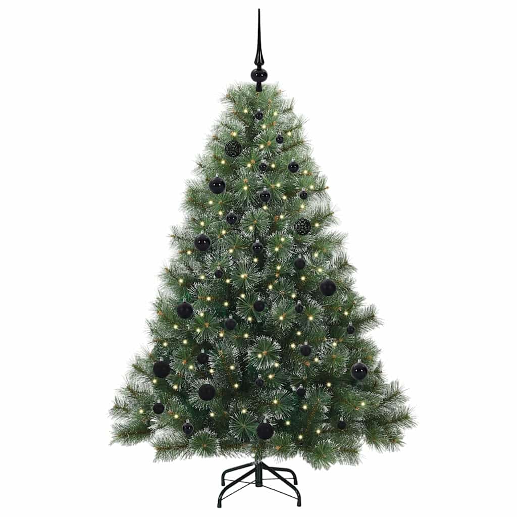 Sapin de Noël artificiel avec 150 LED Vert 150 cm PE et PVC - XIOS