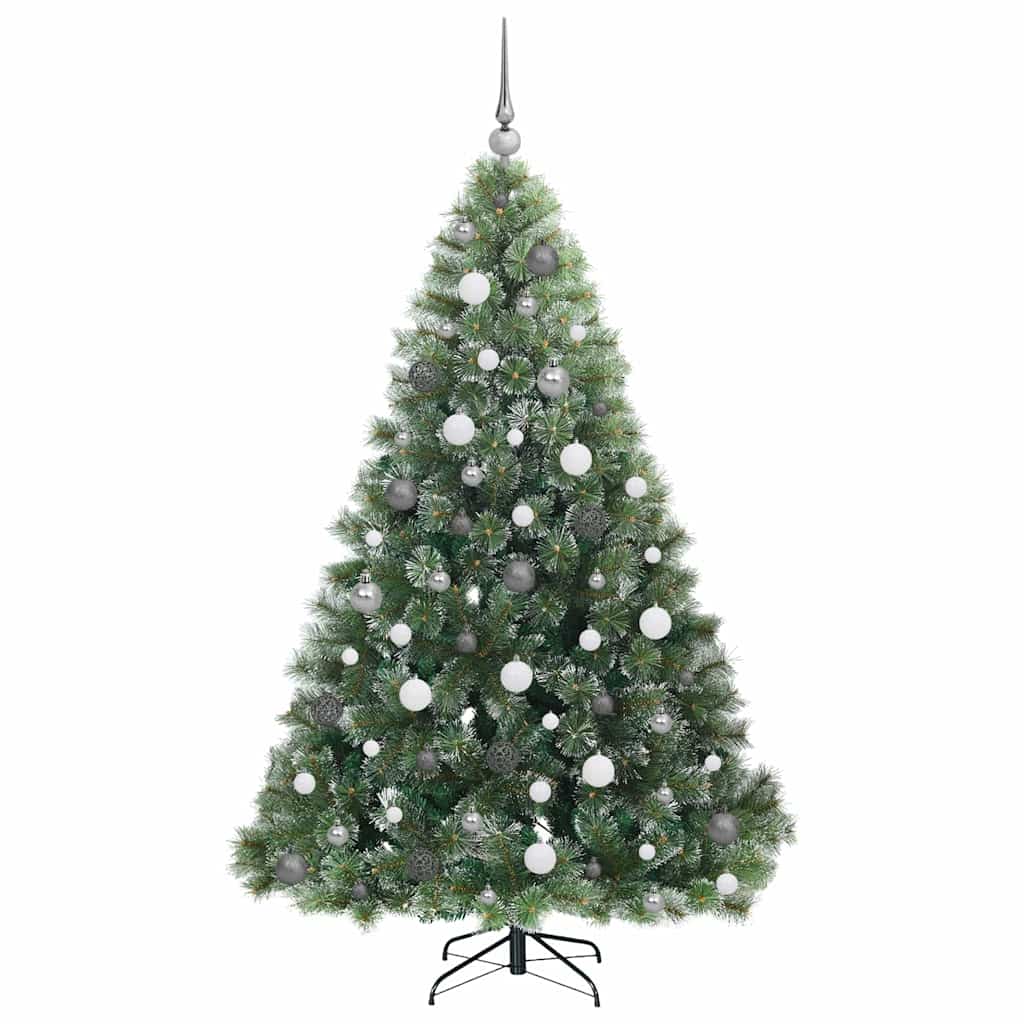 Sapin de Noël artificiel avec 300 LED Vert 180 cm PE et PVC - XIOS