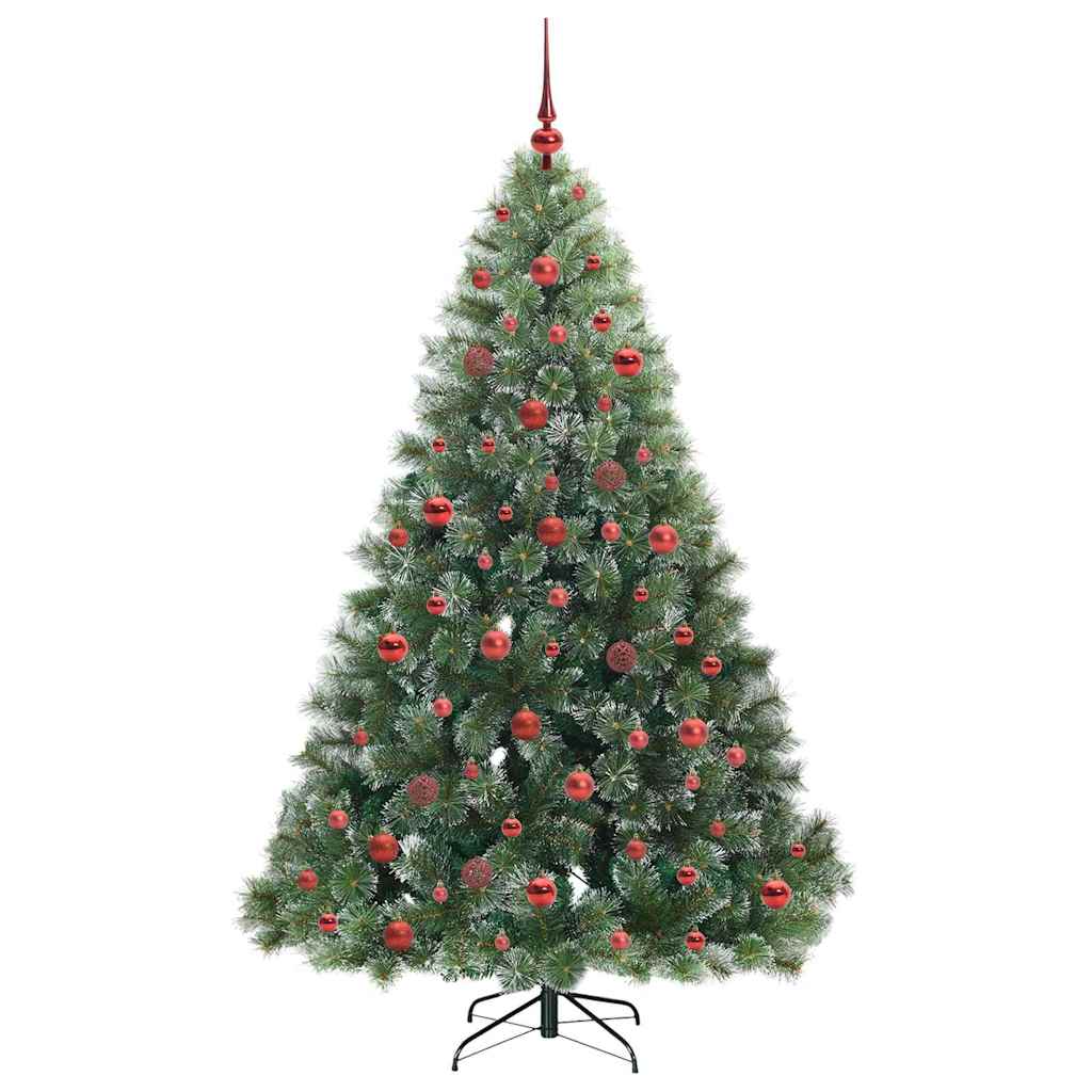 Sapin de Noël artificiel avec 300 LED Vert 180 cm PE et PVC - XIOS
