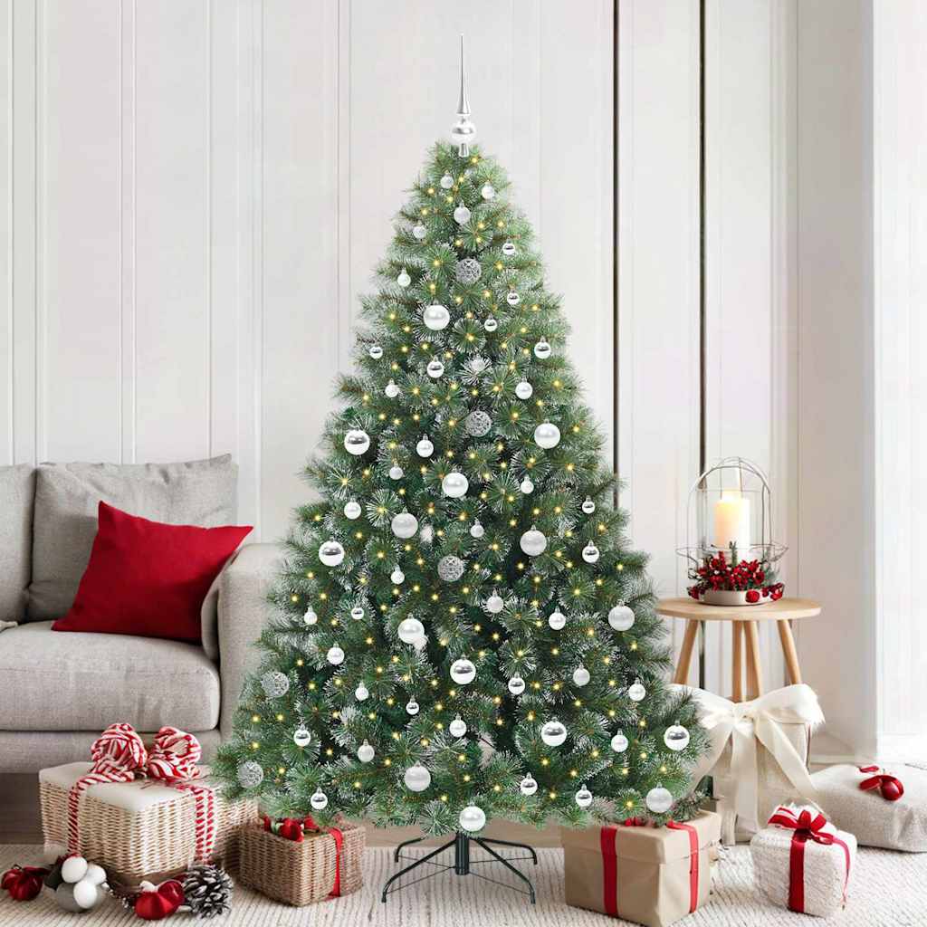 Sapin de Noël artificiel avec 300 LED Vert 180 cm PE et PVC - XIOS