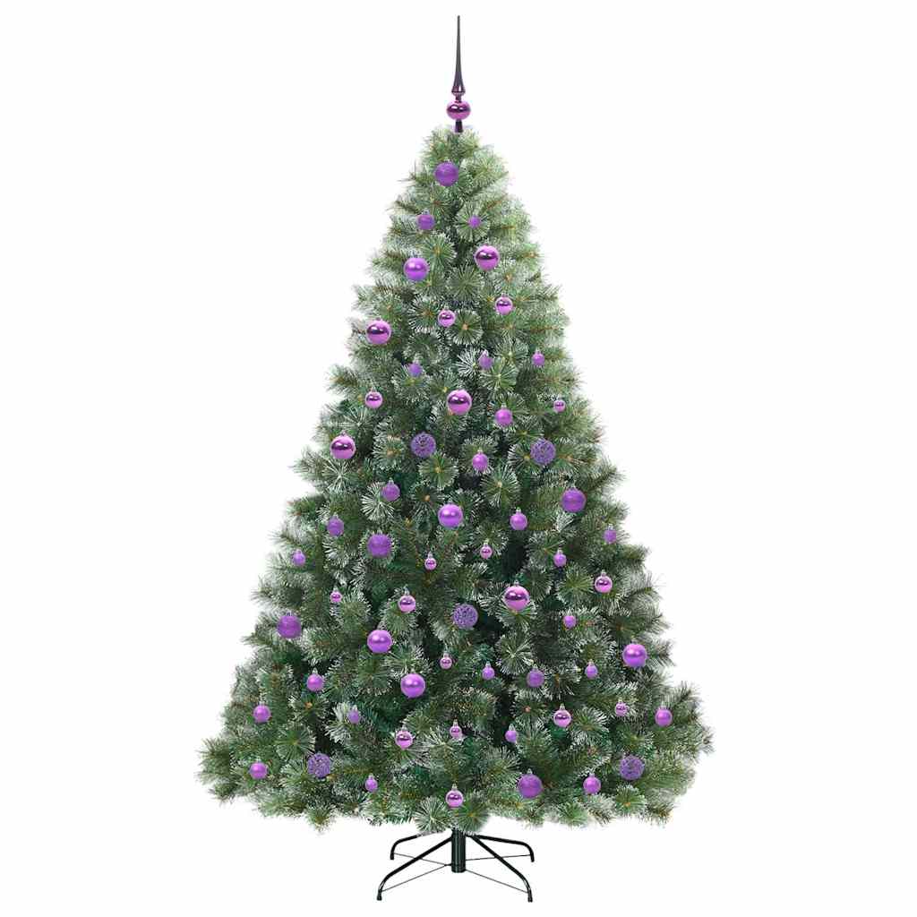 Sapin de Noël artificiel avec 300 LED Vert 180 cm PE et PVC - XIOS