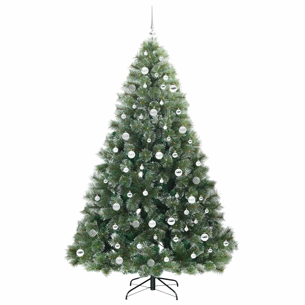 Sapin de Noël artificiel avec 300 LED Vert 210 cm PE et PVC - XIOS
