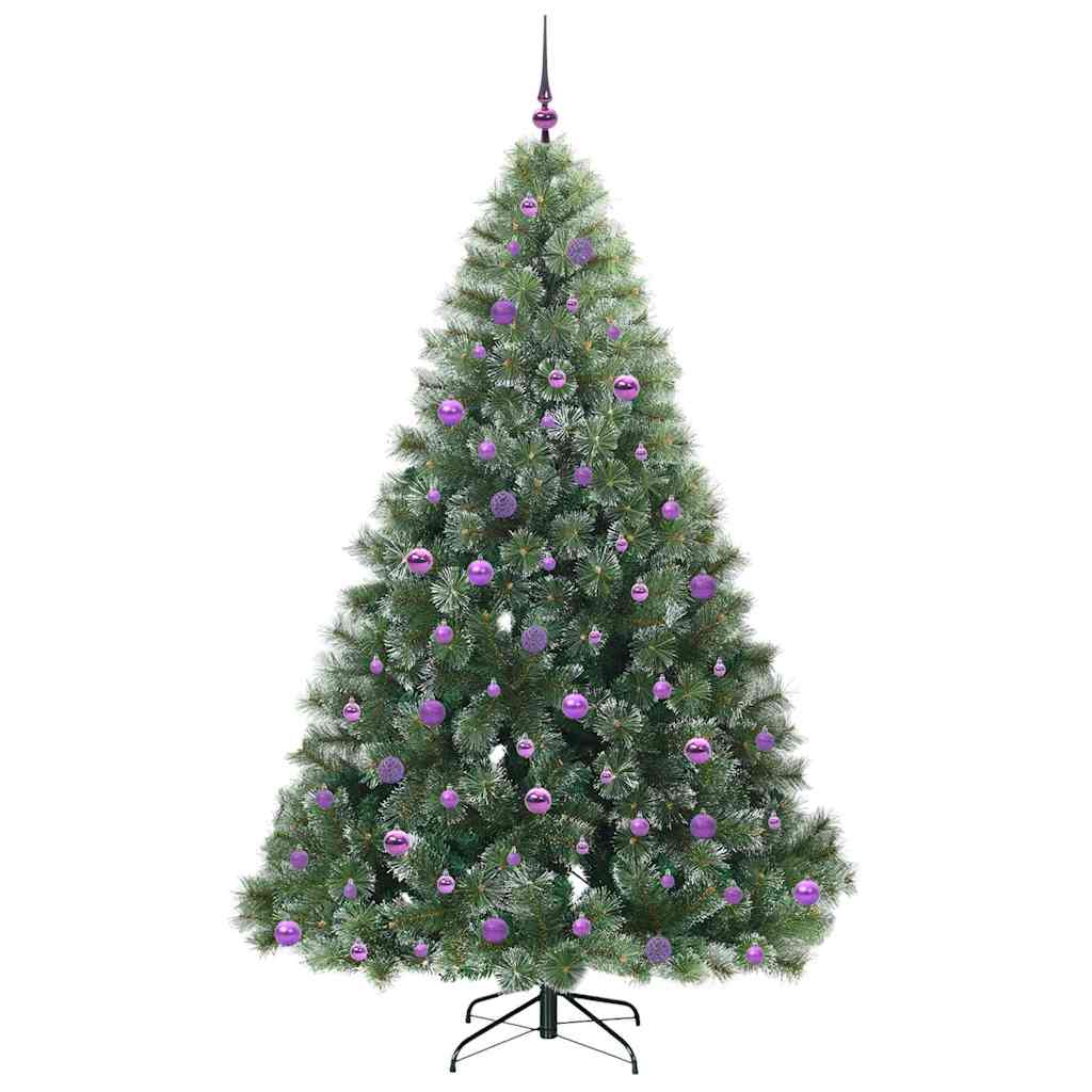 Sapin de Noël artificiel avec 300 LED Vert 210 cm PE et PVC - XIOS