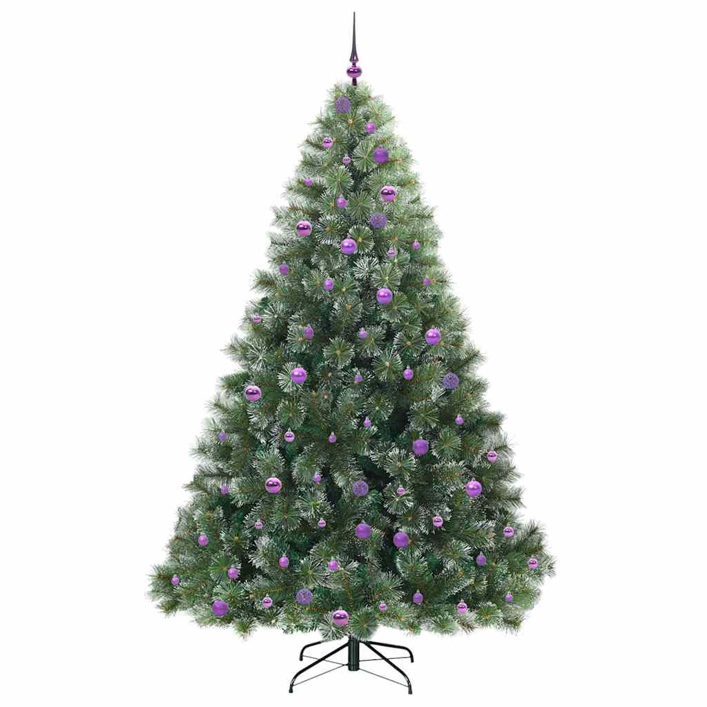 Sapin de Noël artificiel avec 300 LED Vert 240 cm PE et PVC - XIOS