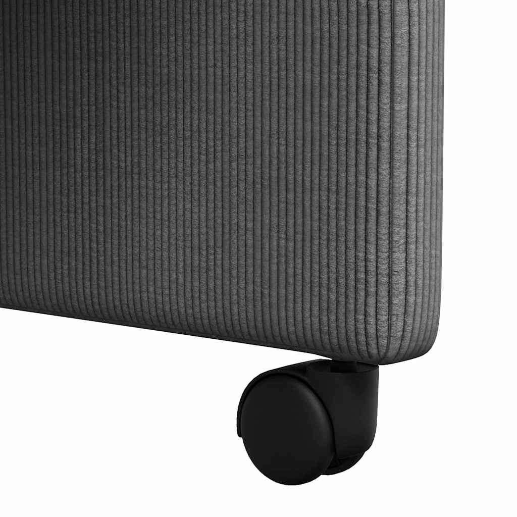 Chaises de salle à manger 2 pcs Gris foncé 57 x 66 x 94 cm - XIOS