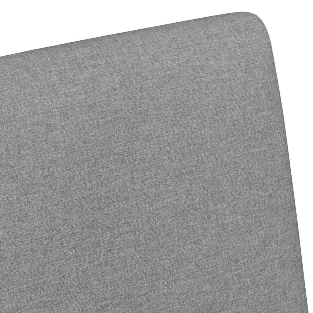 Chaises de Salle à Manger avec Roues 2 pcs Gris clair - XIOS