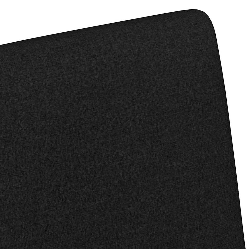 Chaises de Salle à Manger avec Roues 2 pcs Noir 57 x 66 x 94 cm - XIOS