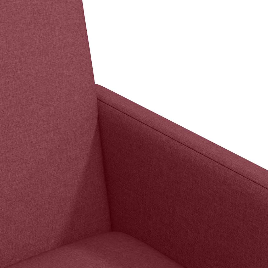 Chaises de Salle à Manger avec Roues 2 pcs Rouge bordeaux - XIOS