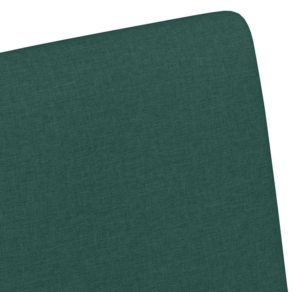 Chaises de Salle à Manger avec Roues 2 pcs Vert foncé - XIOS