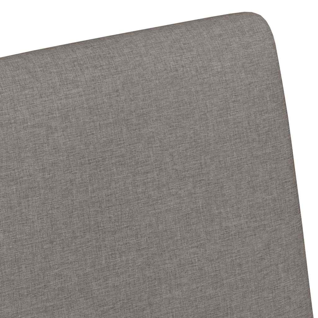 Chaises de Salle à Manger avec Roues avec des roues 2 pcs Taupe - XIOS