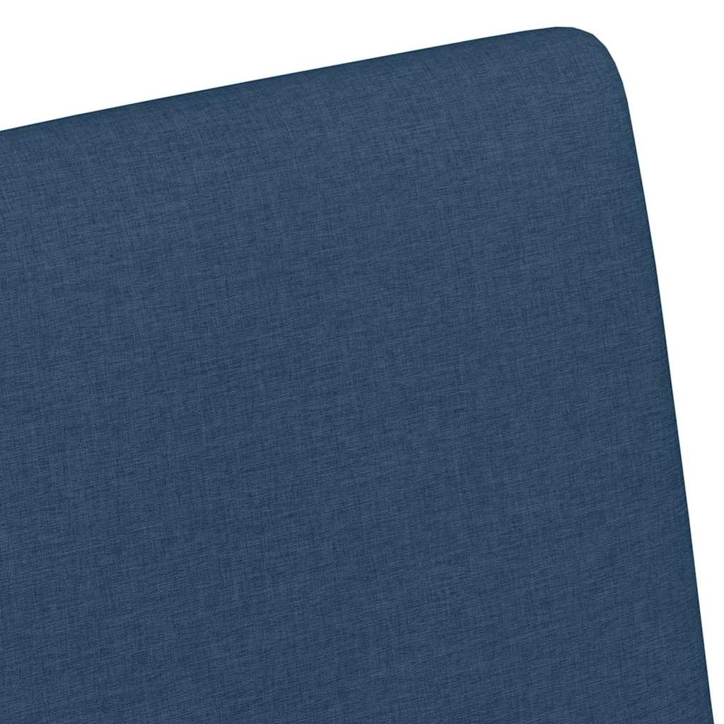 Chaises de Salle à Manger avec Roues 2 pcs Bleu 57 x 66 x 94 cm - XIOS