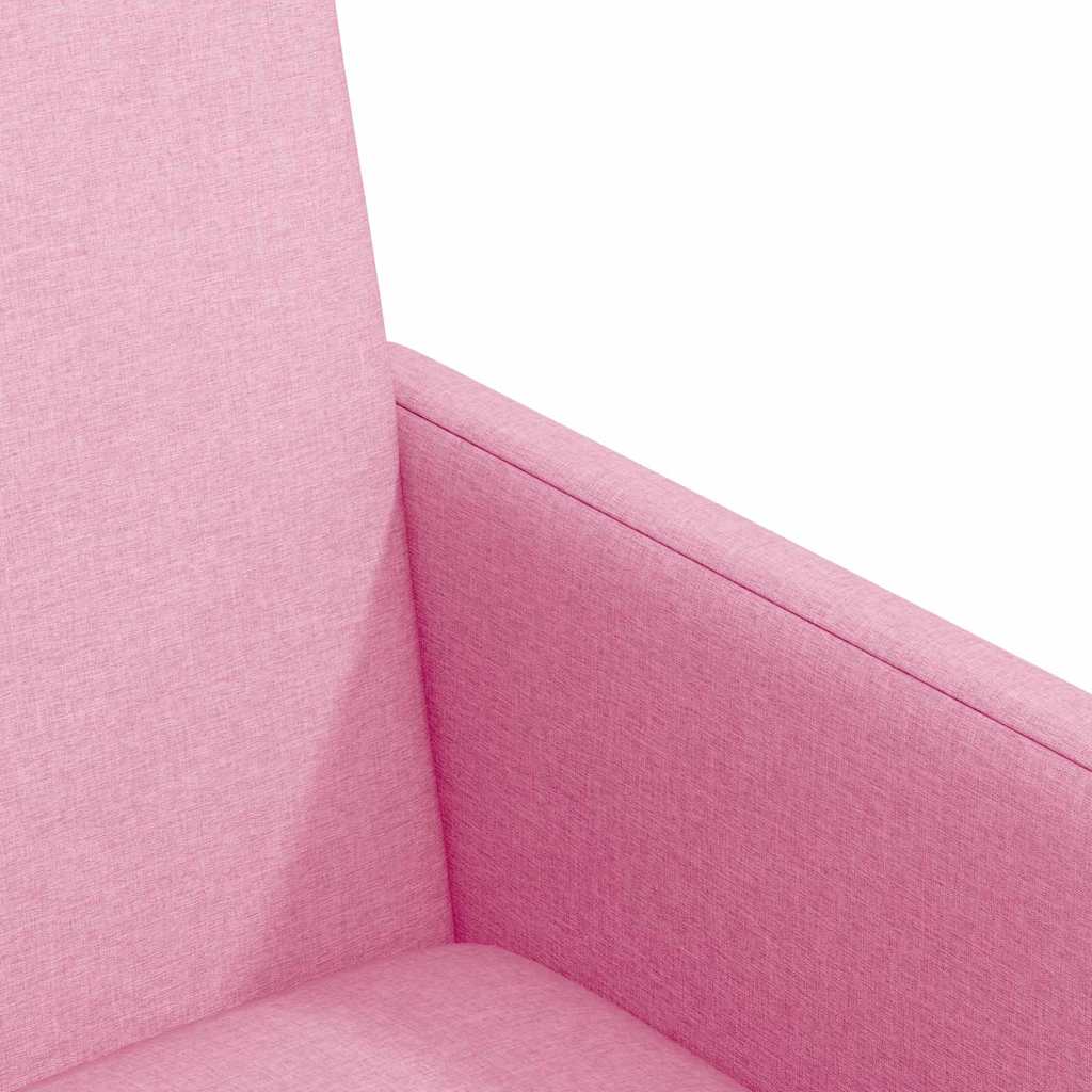 Chaises de Salle à Manger avec Roues 2 pcs Rose 57 x 66 x 94 cm - XIOS