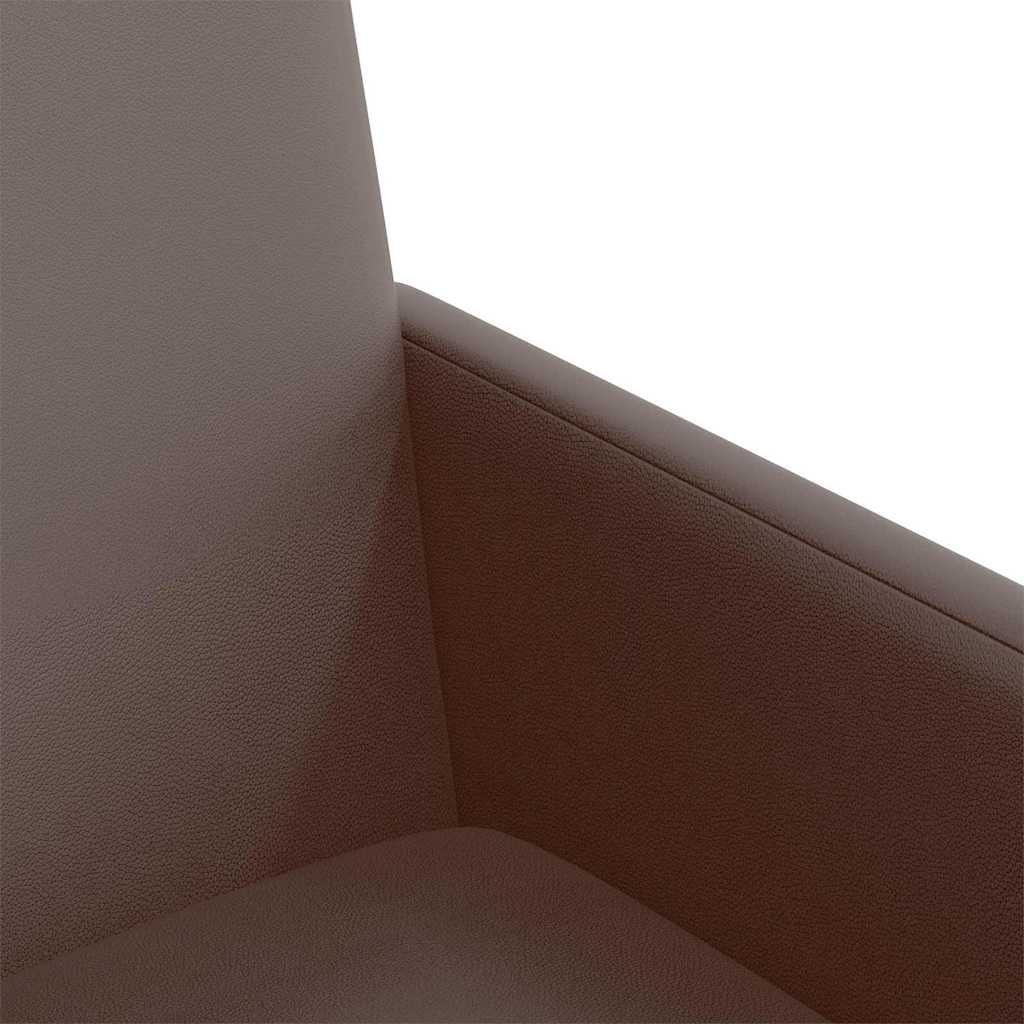 Chaises de Salle à Manger avec Roues 2 pcs Marron - XIOS
