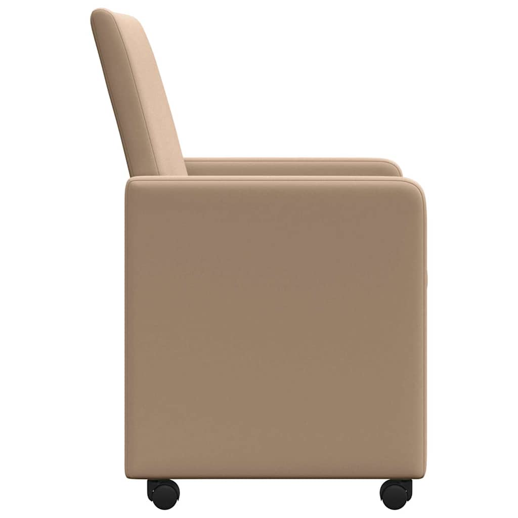 Chaises de salle à manger 2 pcs Cappuccino 57 x 66 x 94 cm - XIOS