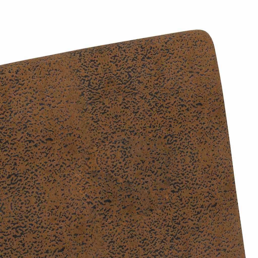 Chaises de Salle à Manger avec Roues 2 pcs Marron - XIOS