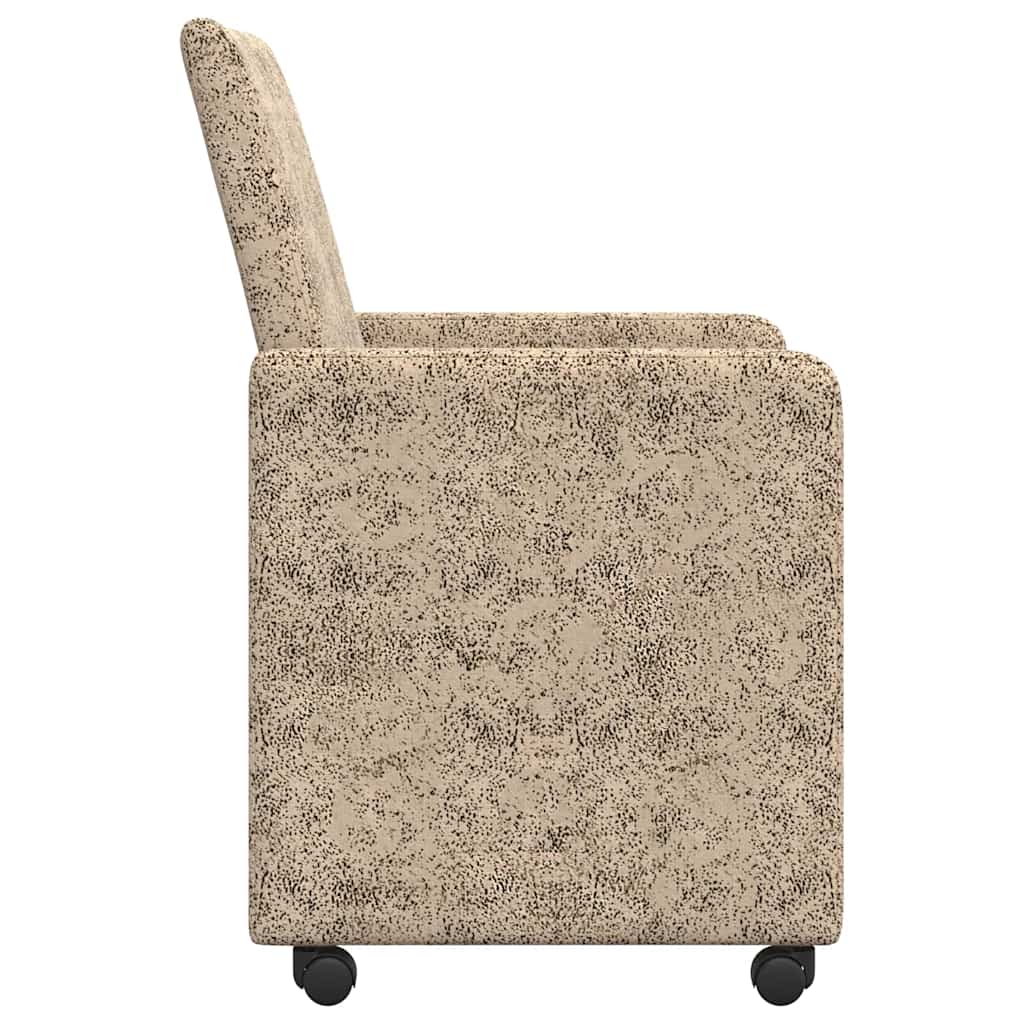 Chaises de Salle à Manger avec Roues 2 pcs Gris clair - XIOS