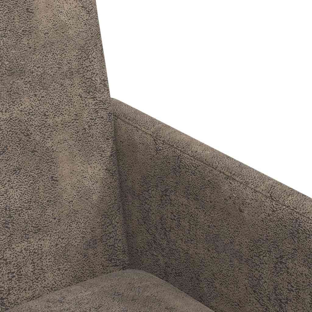 Chaises de Salle à Manger avec Roues 2 pcs Gris foncé - XIOS