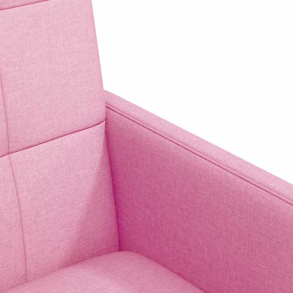 Chaises de Salle à Manger avec Roues 2 pcs Rose 58 x 65 x 94 cm - XIOS