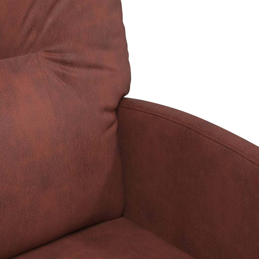 Chaises de Salle à Manger avec Roues 2 pcs Marron brillant - XIOS