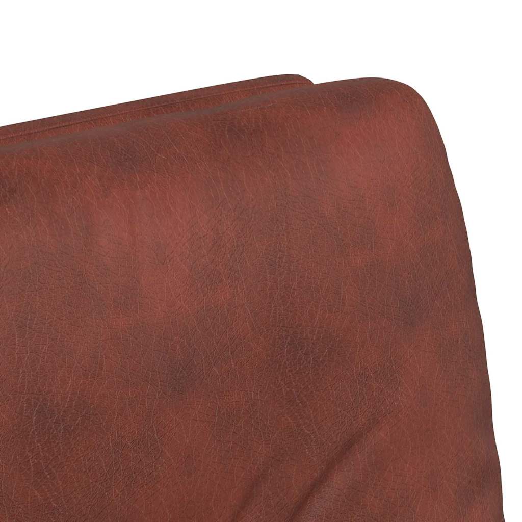 Chaises de Salle à Manger avec Roues 2 pcs Marron brillant - XIOS