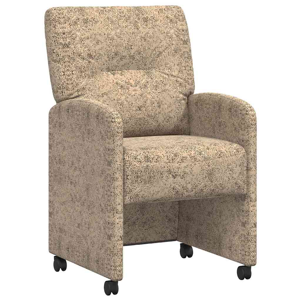 Chaises de Salle à Manger avec Roues 2 pcs Gris clair - XIOS