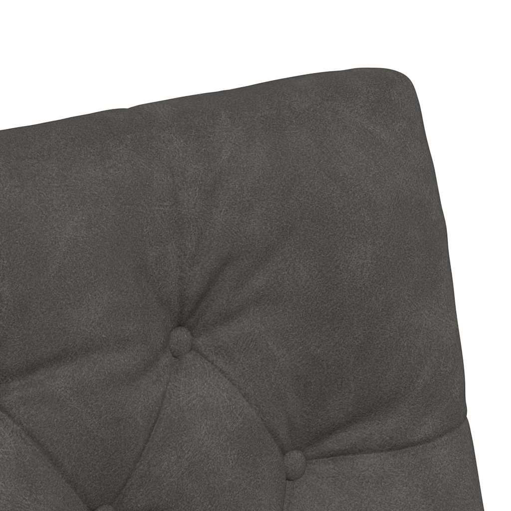 Chaises de Salle à Manger avec Roues 2 pcs Noir 58 x 67 x 97 cm - XIOS