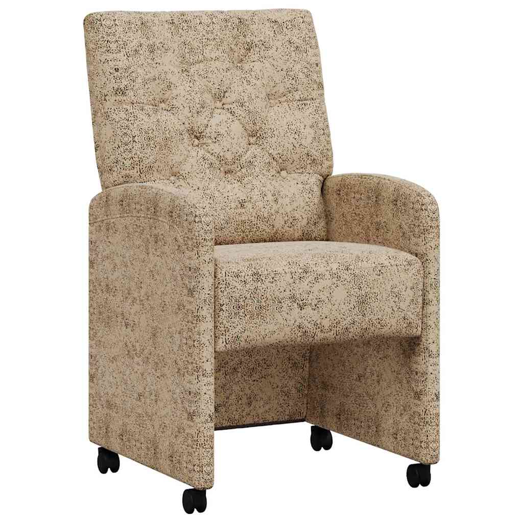 Chaises de Salle à Manger avec Roues 2 pcs Gris clair - XIOS